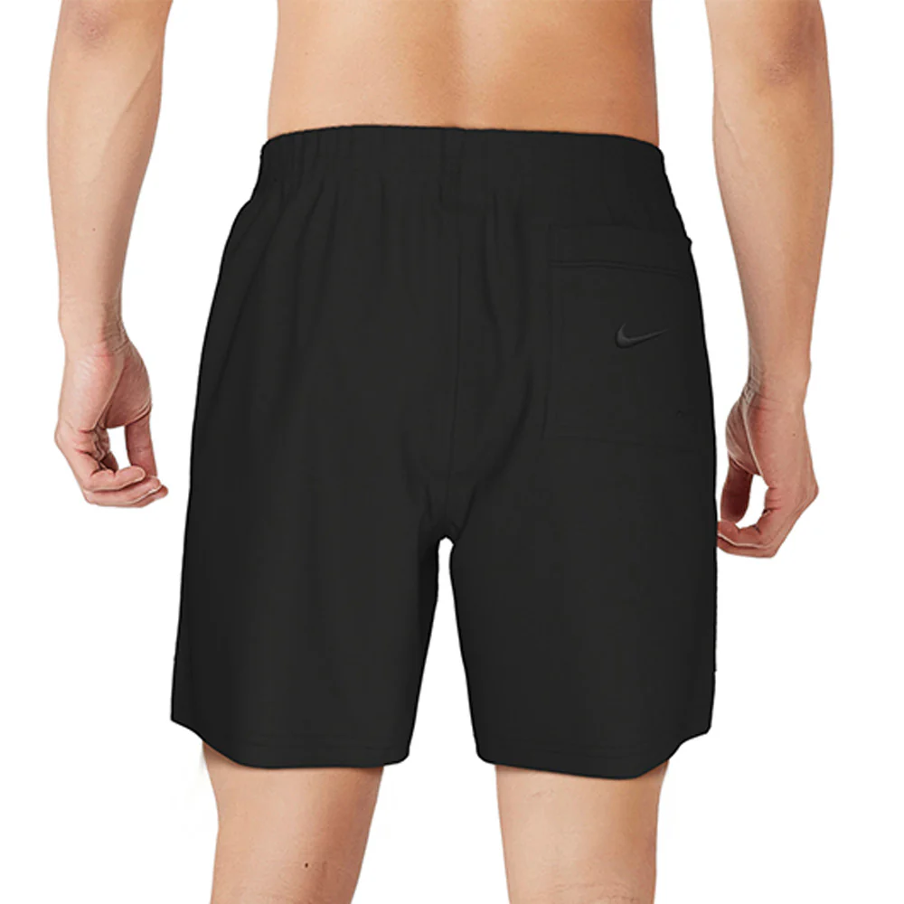NIKE 7" Volley Men's Swim Shorts - Black - L (US SIZE)