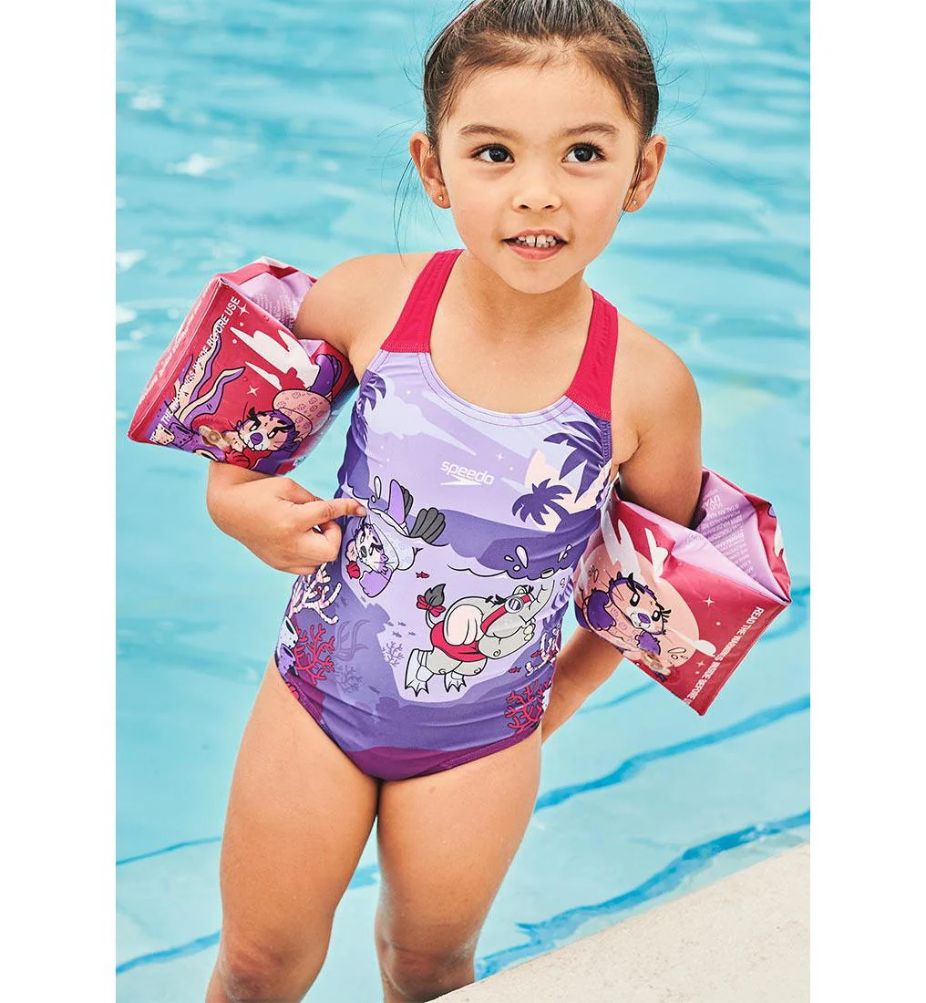 SPEEDO 8-1173414660 Kids Swim Armbands - Pink - 2-6 YEARS
