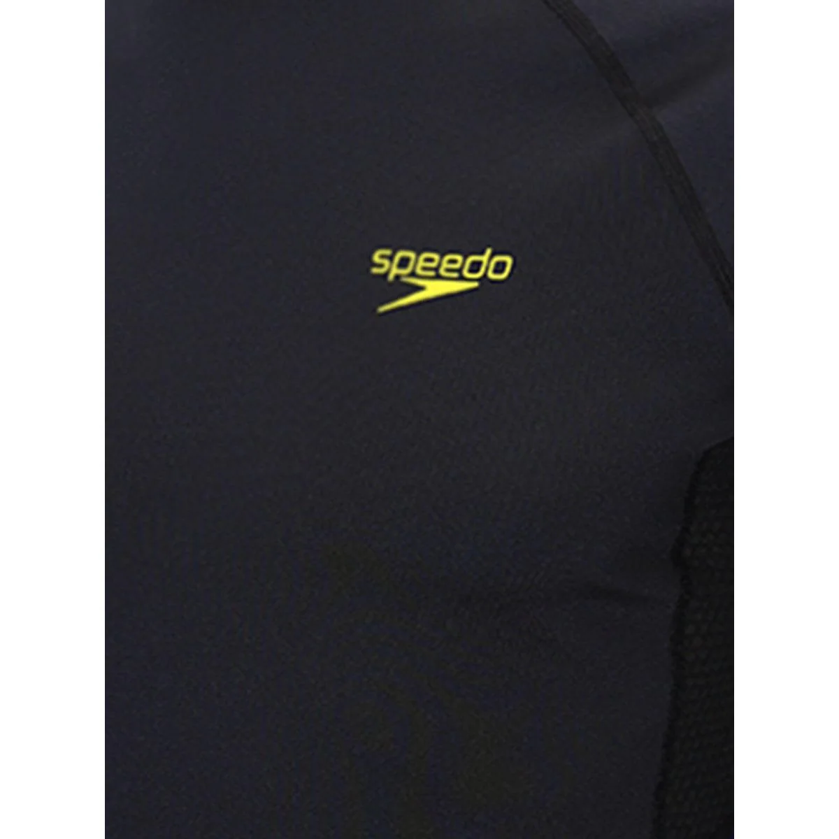 SPEEDO Deluxe Long Sleeves Breathable Men's Rashguard - Black - 2XL (UK SIZE)