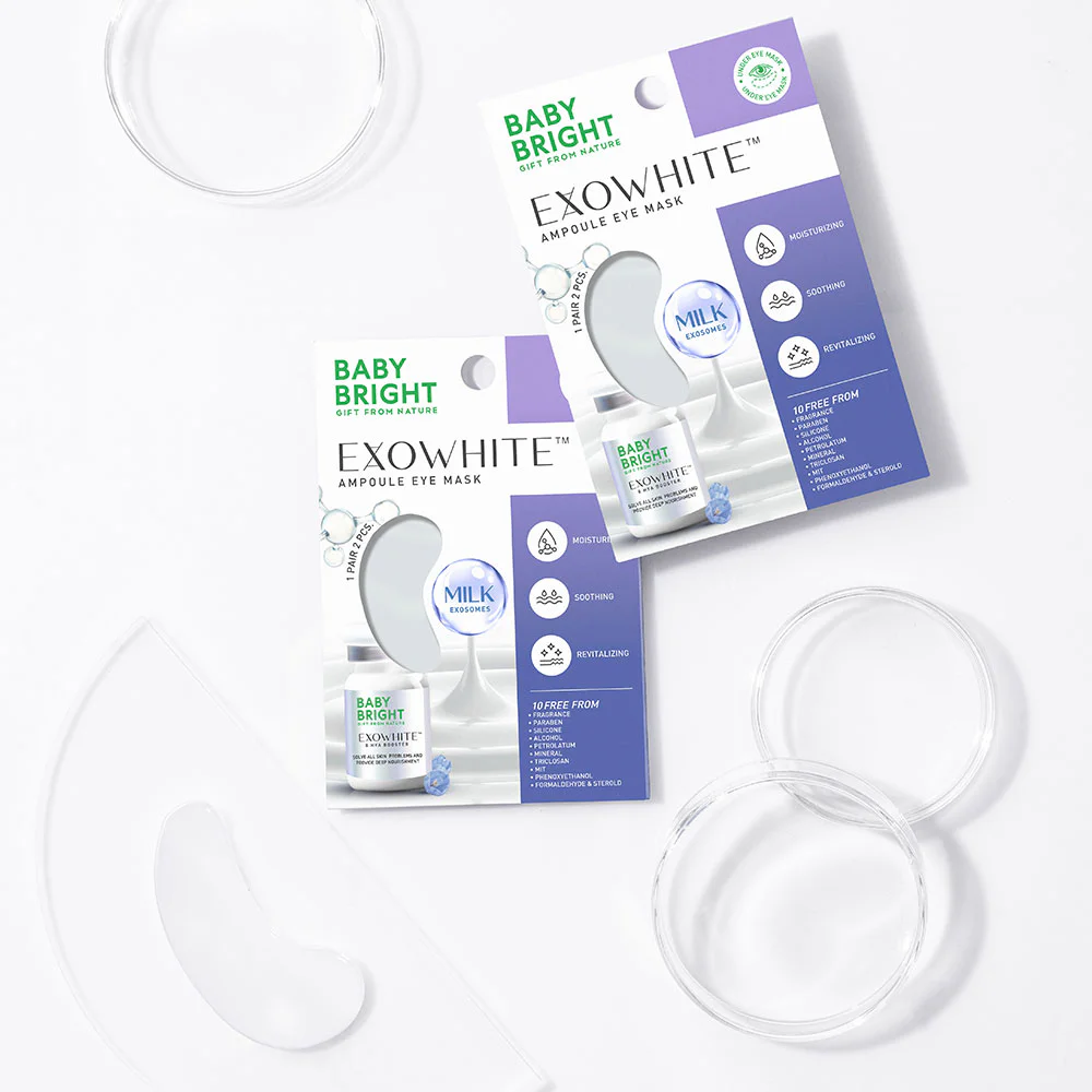 Baby Bright Exowhite Ampoule Eye Mask [2.5g x 1 Pair] - #Exowhite
