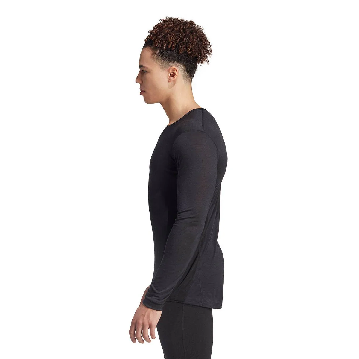 ADIDAS Xperior Merino 150 Long Sleeve Men's Baselayer - Black - L (UK SIZE)