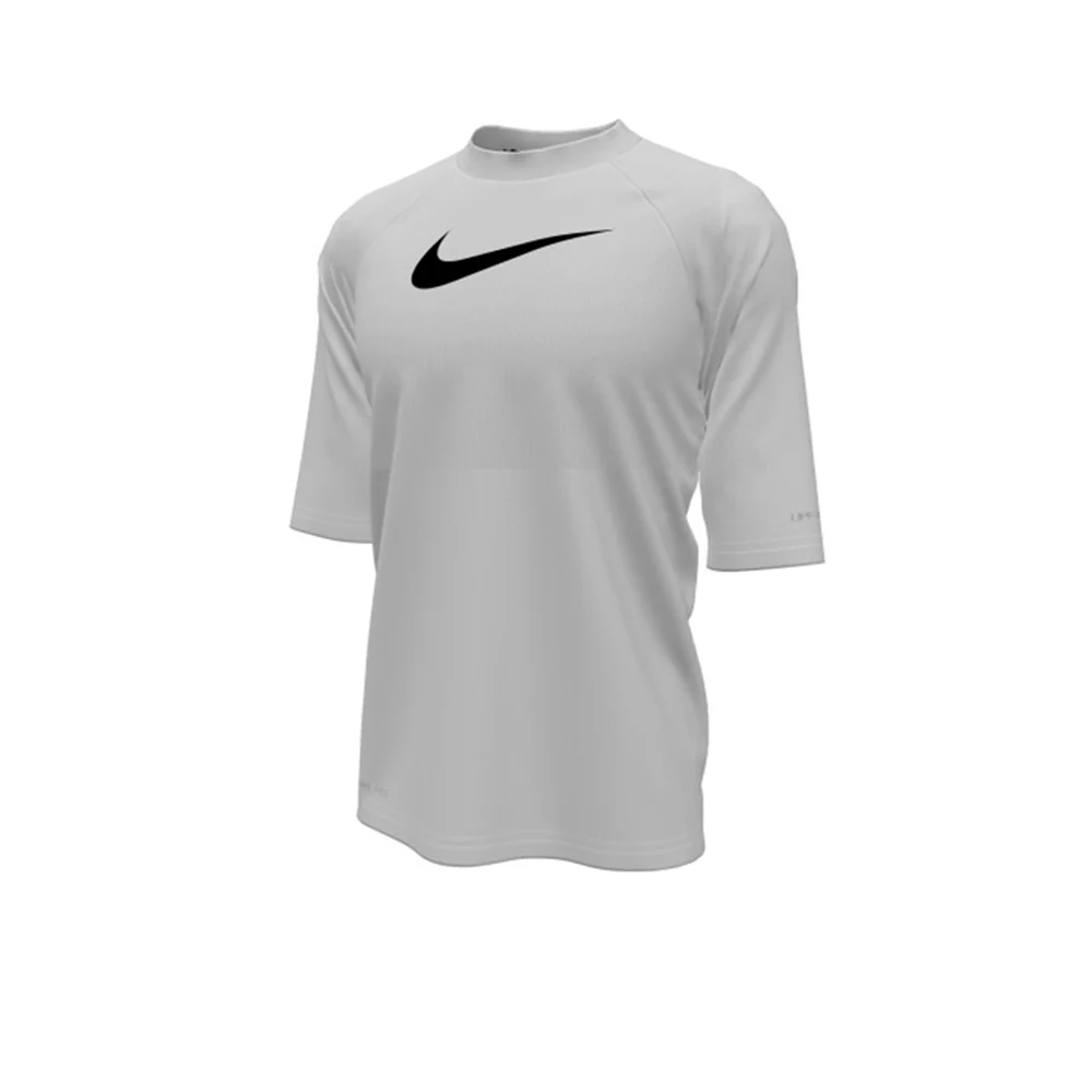 NIKE Dri-FIT Short Sleeve Hydroguard Boys Swimsuit