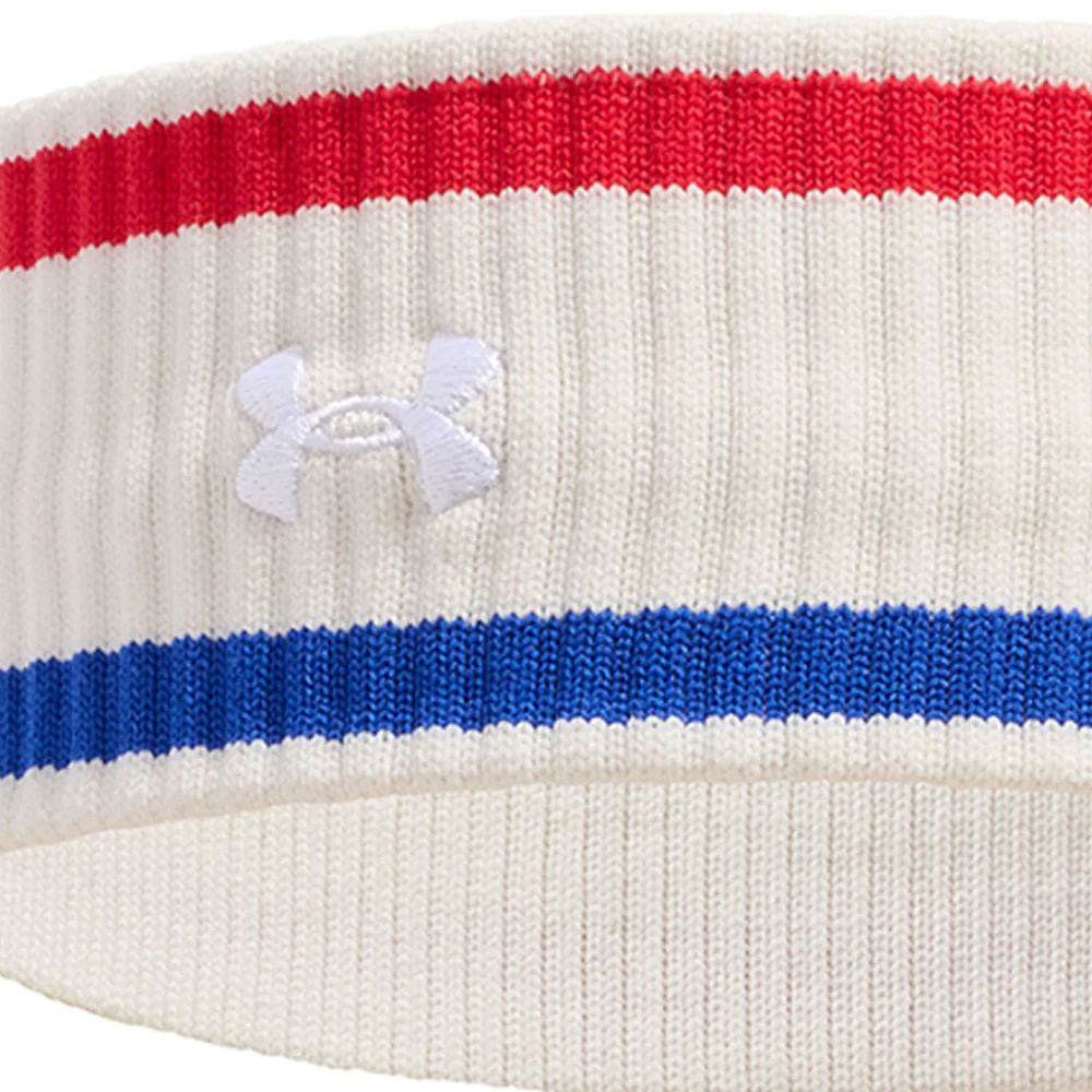 Under Armour Lightweight Terry Unisex Headband — цвет белый, размер единый размер