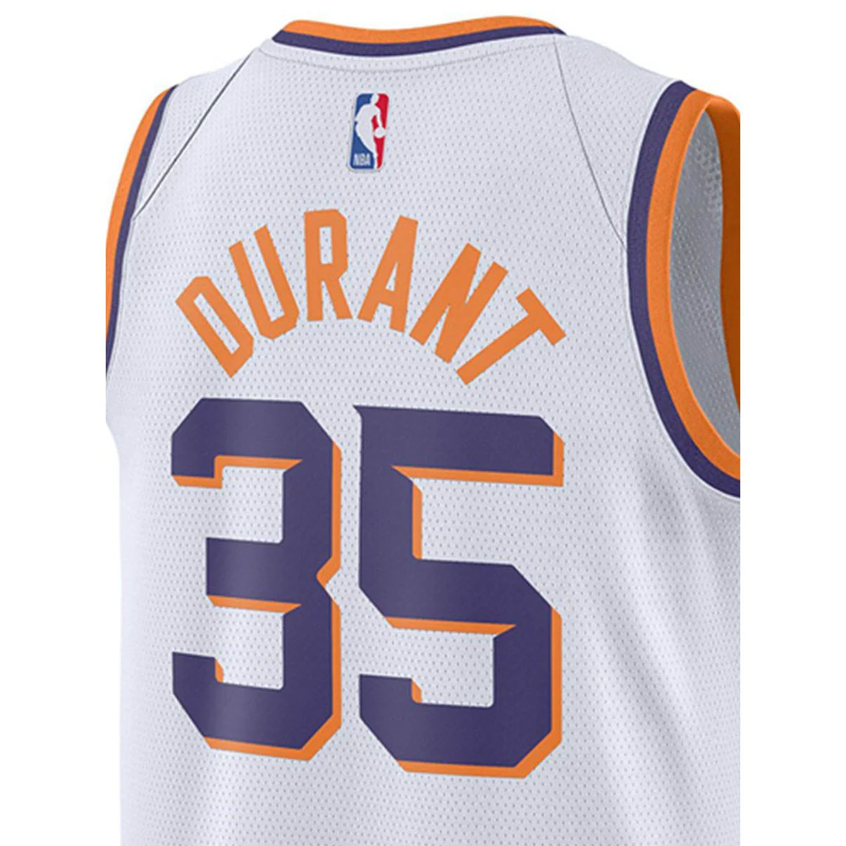 NIKE Phoenix Suns Association Edition 2023/24 Men's Basketball Jersey - White - 2XL (US SIZE)