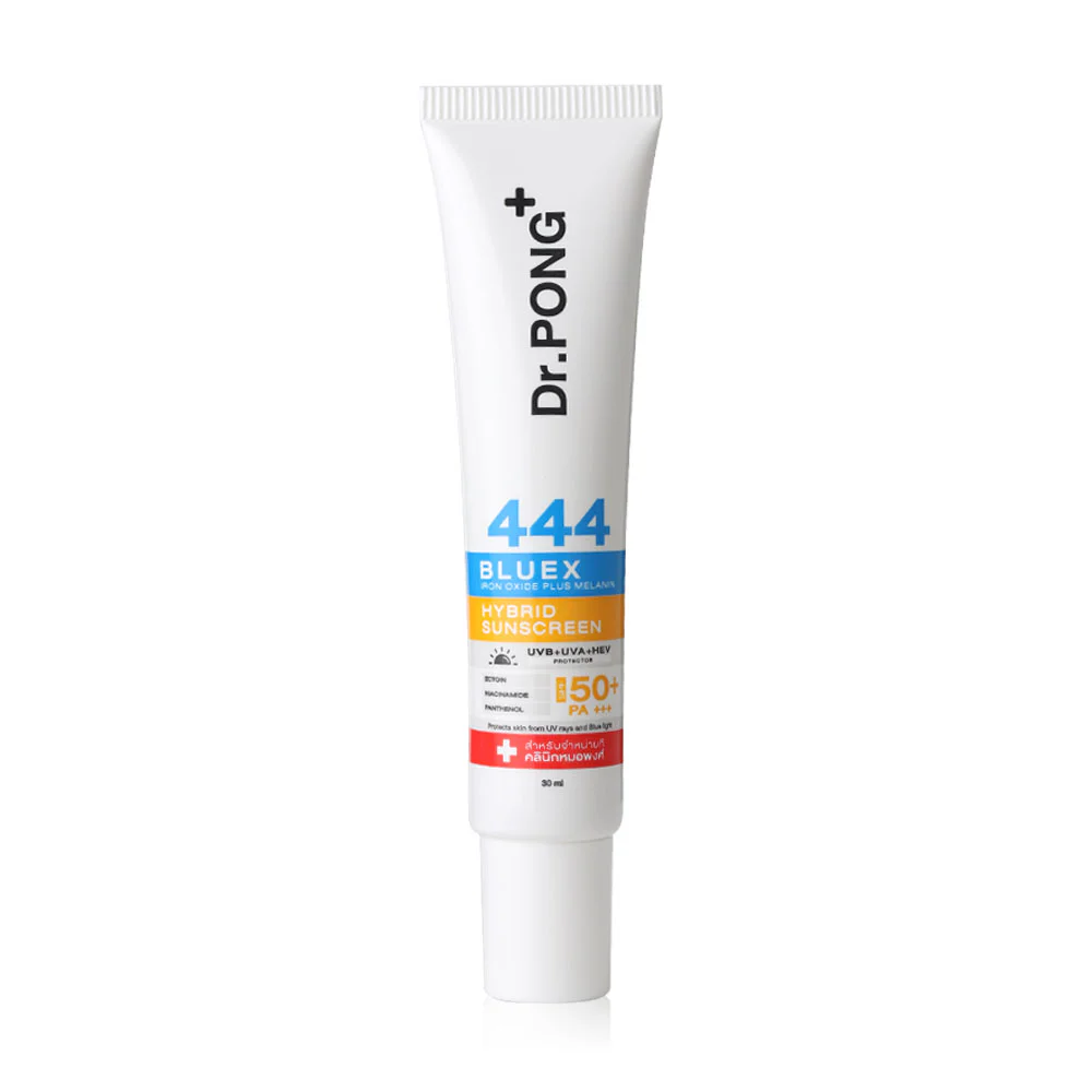 Солнцезащитное средство Dr.PONG 444 Bluex Iron Oxide Plus Melanin Hybrid Spf50 Ectoin Niacinamide 30 мл