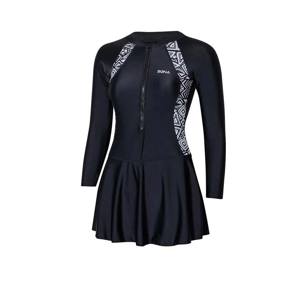 BONA L-143 Women's Swimsuit - Black - 2XL (US SIZE)