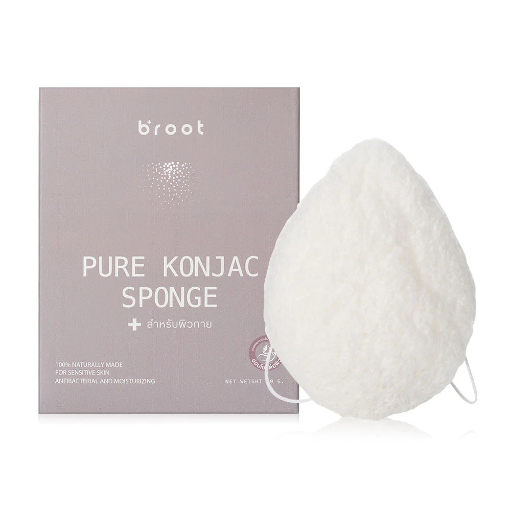 Broot Pure Konjac Sponge 10g