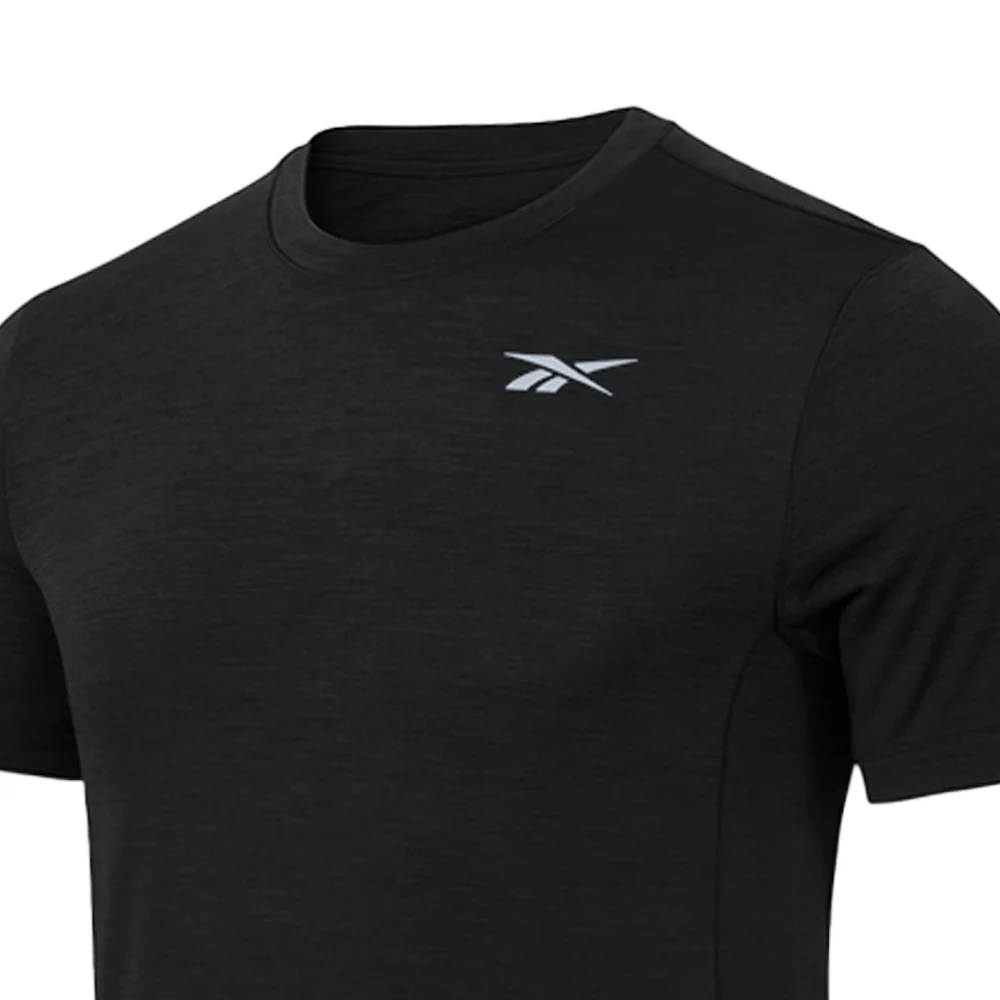 REEBOK Chill Men's Running T-Shirt - Black - L (US SIZE)