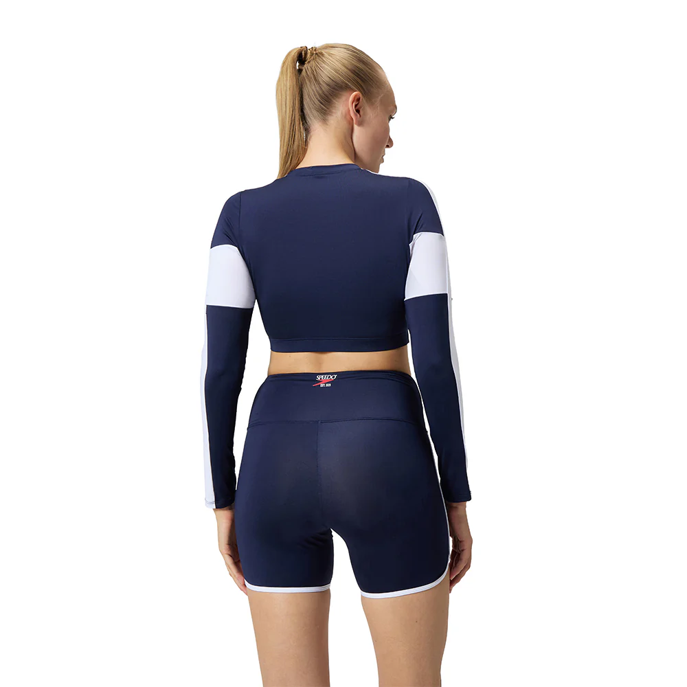 SPEEDO Solid Bound Women's Watershorts - Blue - 32 INCHES