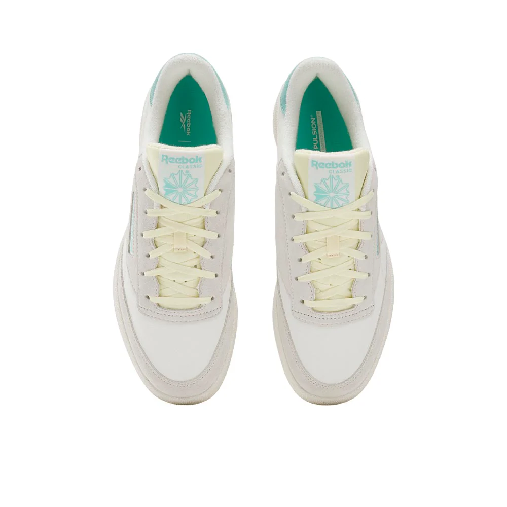 REEBOK Club C 85 Unisex Lifestyle Shoes - Beige - US 10