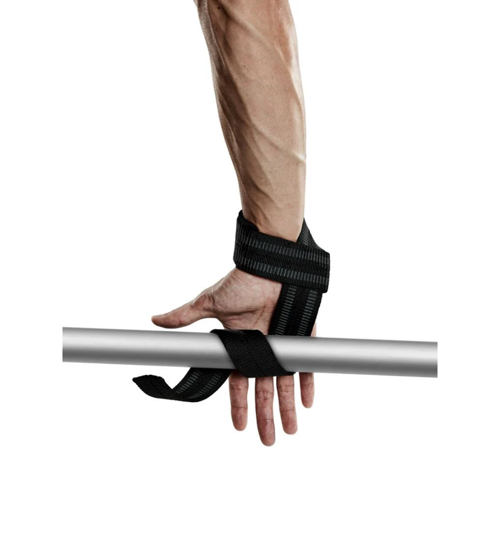 JASON X- Strap 1 Weightlifting Wrist Support Straps - Black - ONE SIZE