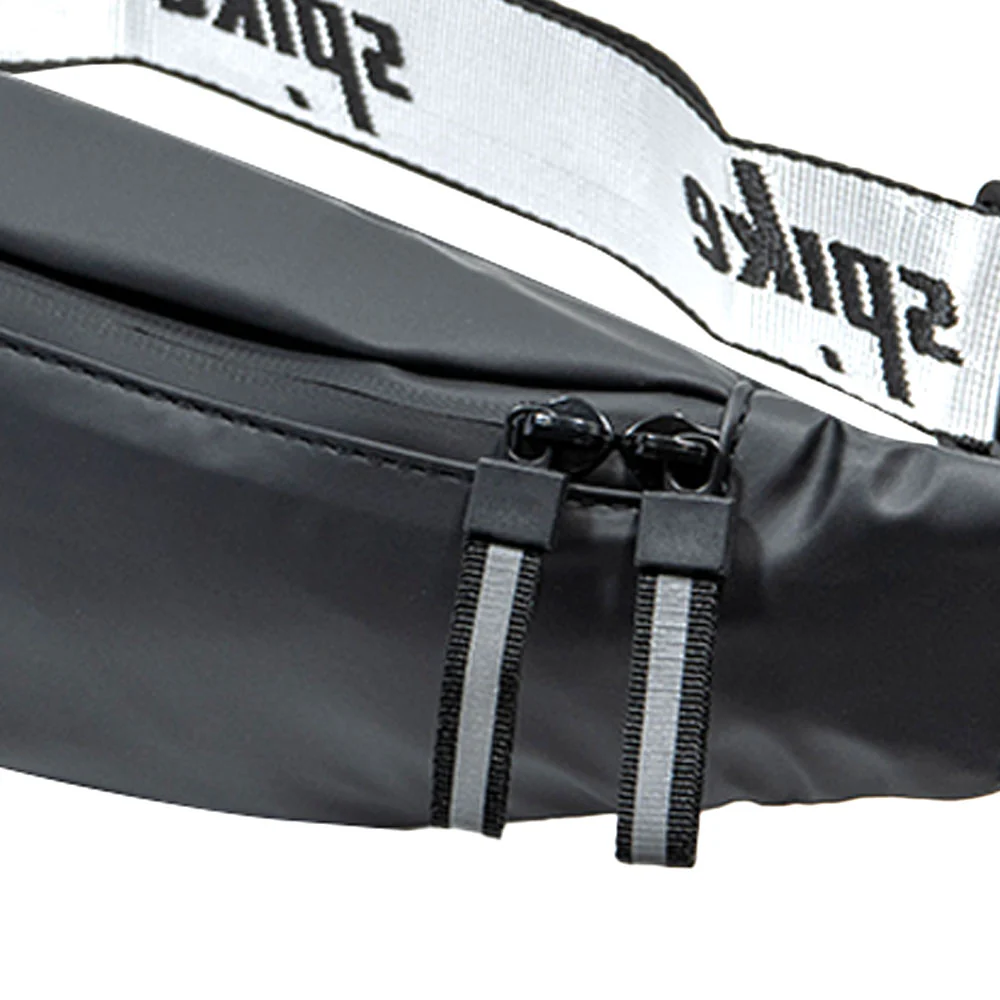 SPIKE Running 2025 Unisex Waist Bag - Black - ONE SIZE
