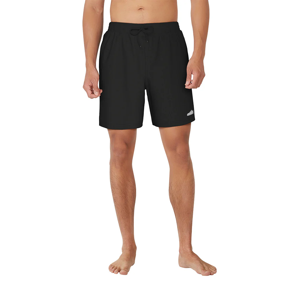 NIKE 7" Volley Men's Swim Shorts - Black - L (US SIZE)