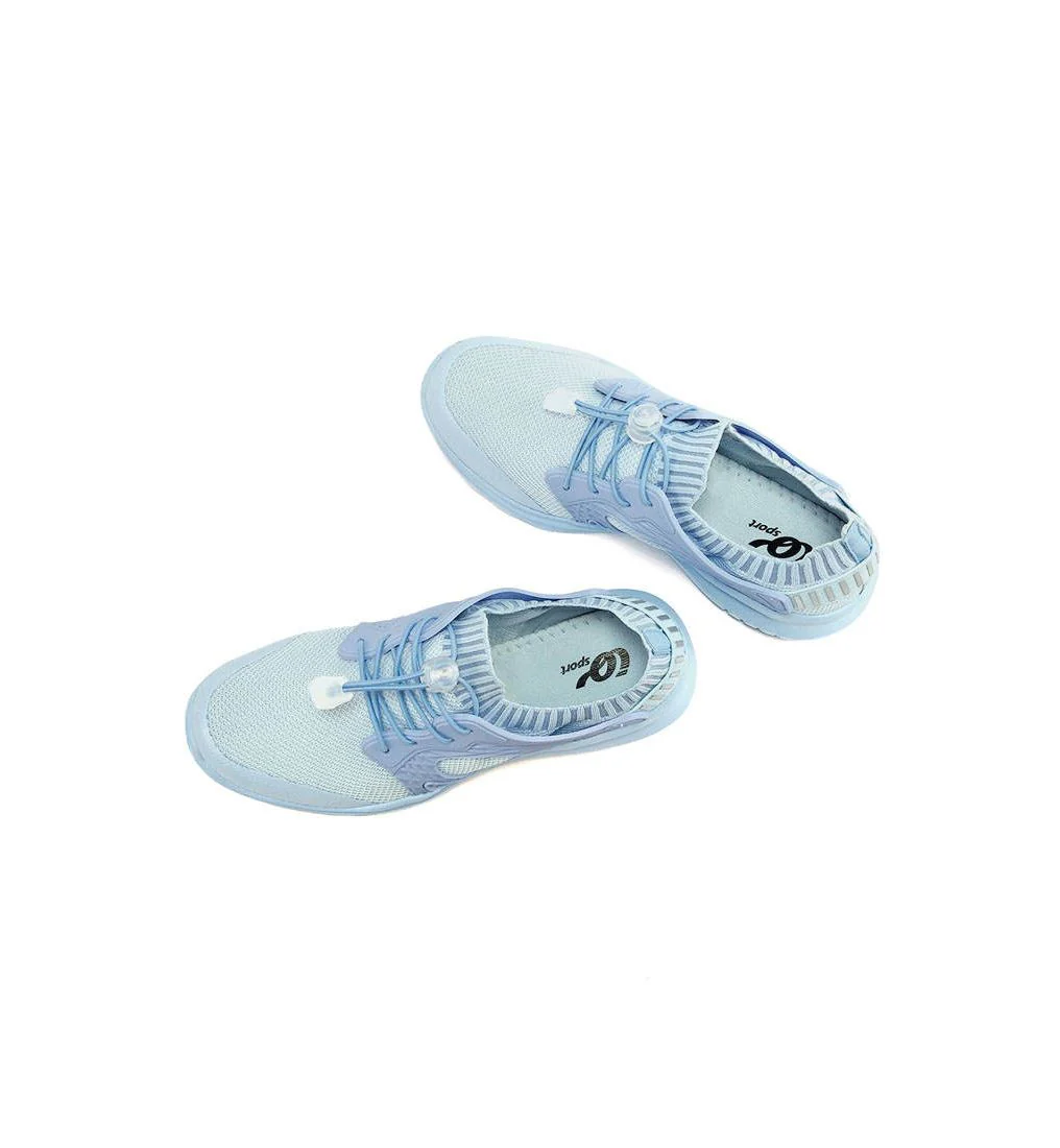 IQ SPORT Colourful Knit Women's Training Shoes - Blue - EU 40