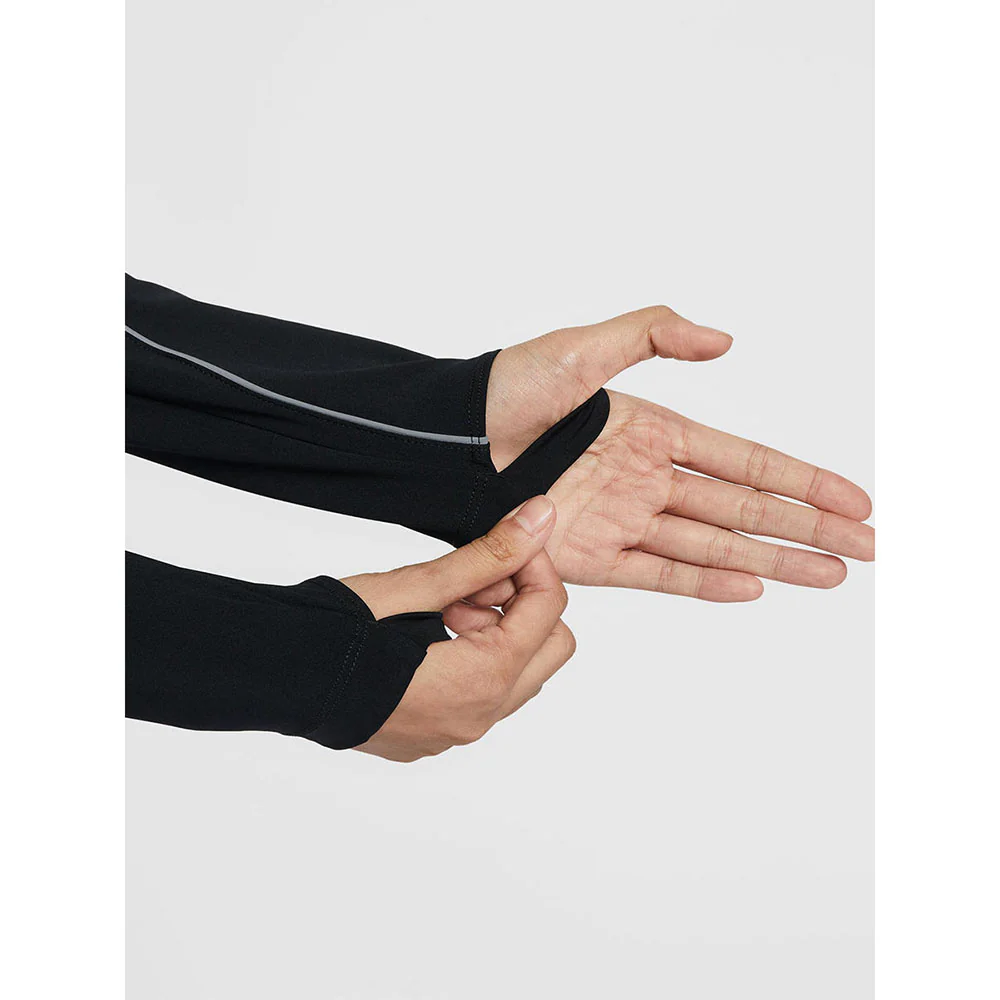 NIKE Running Division Long-Sleeve Women's Running T-Shirt - Black - L (ASIAN SIZE)