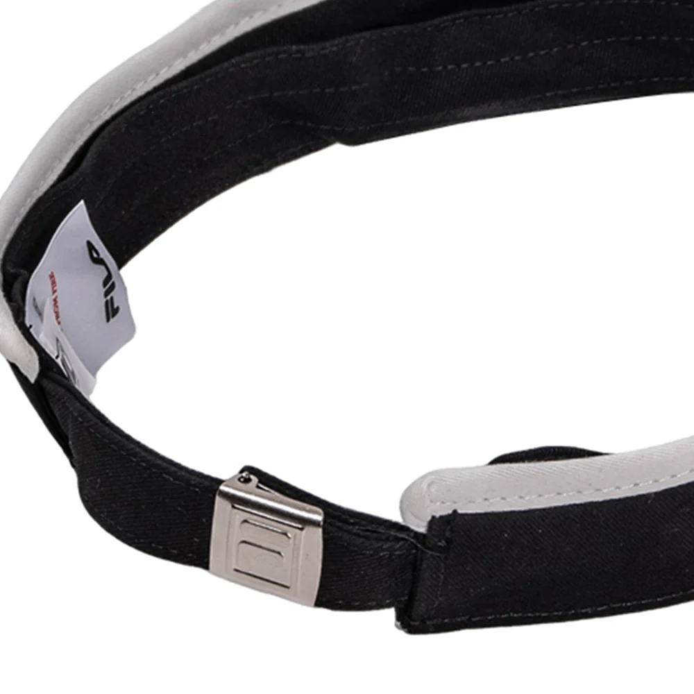 FILA Black Unisex Visor - Black - ONE SIZE