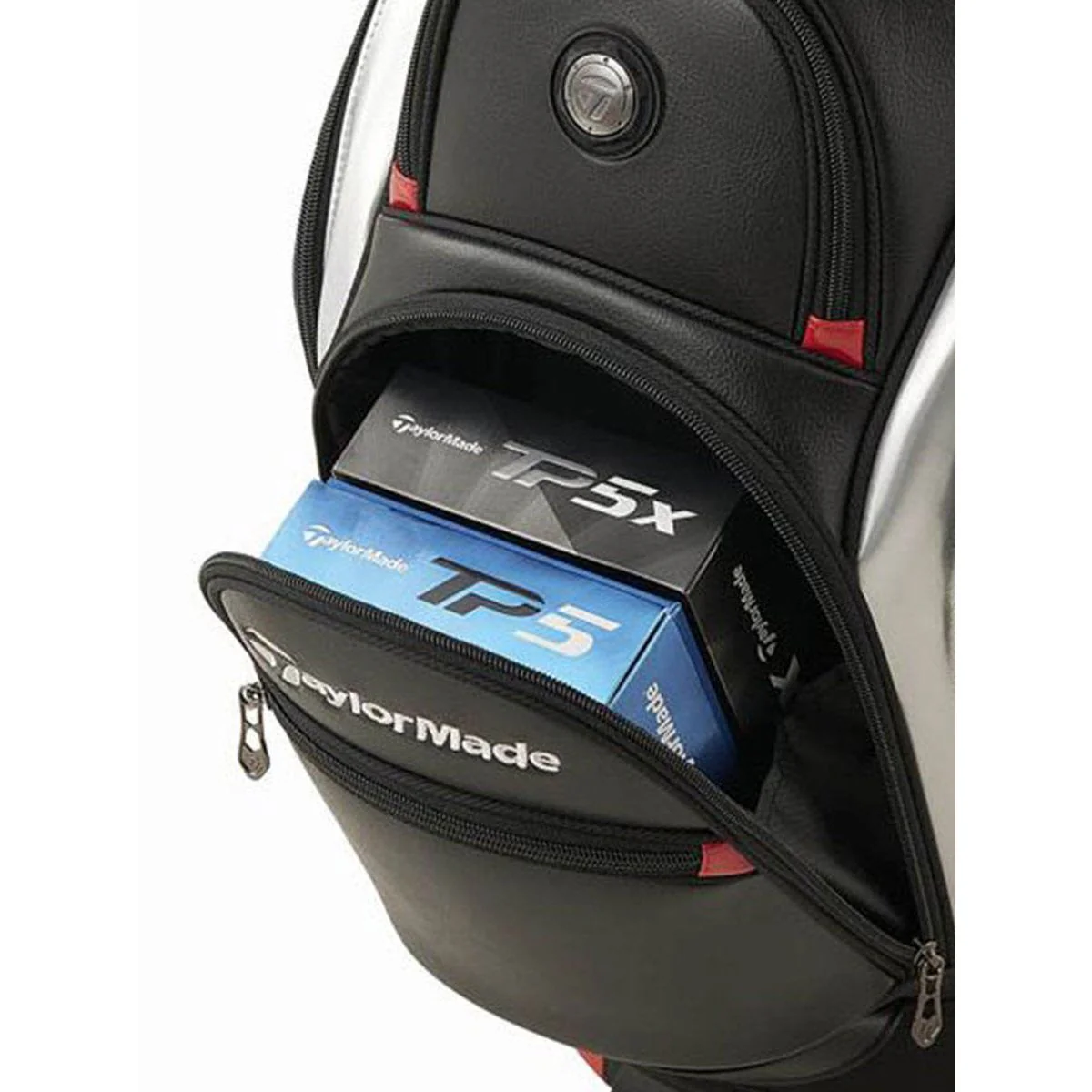 TAYLORMADE TB648 Golf Bag - Black - ONE SIZE