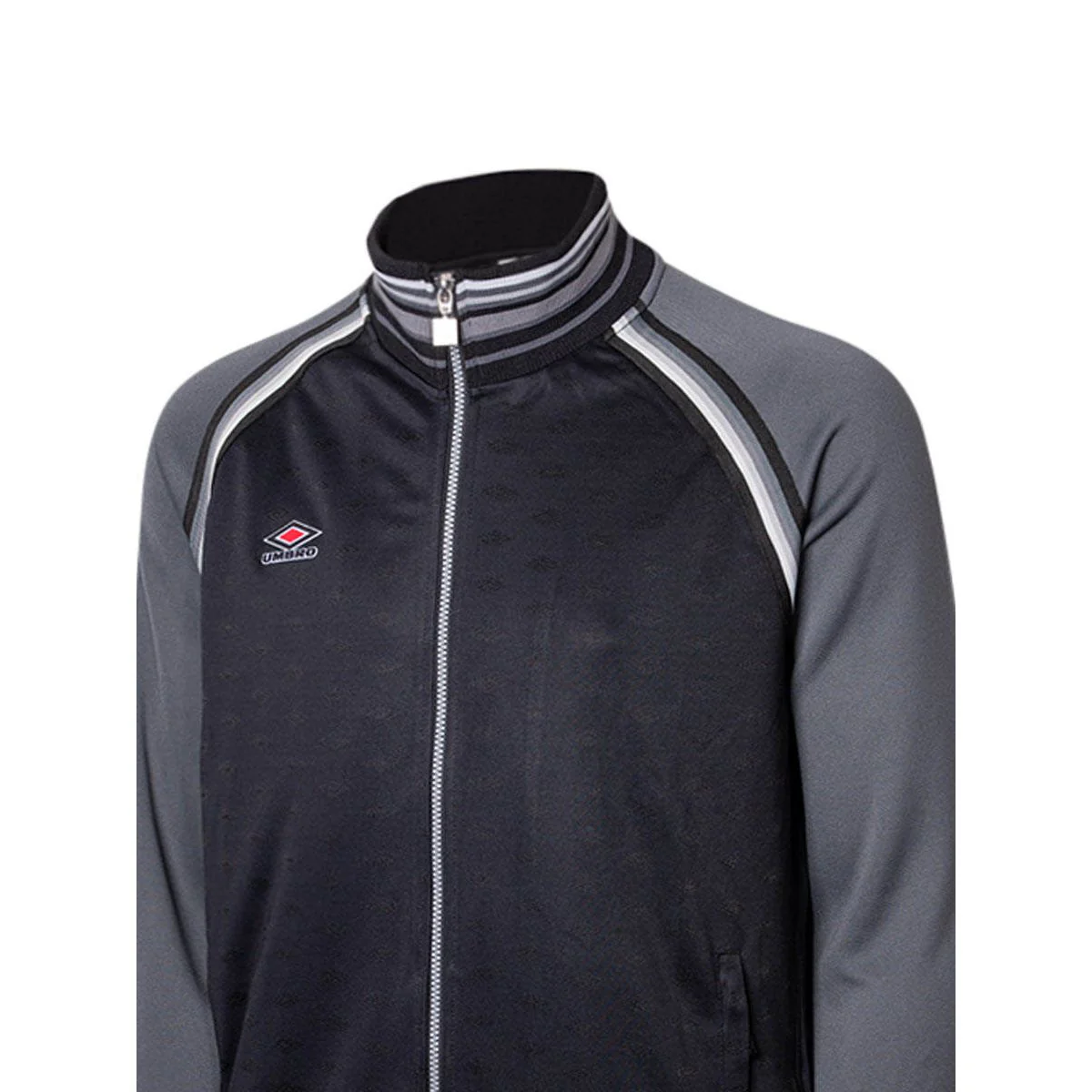 UMBRO Monogram Anthem Men's Football Jacket - Black - 2XL (US SIZE)