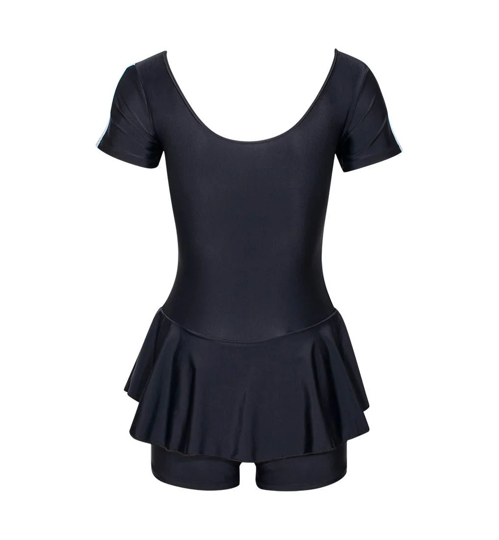 BONA L-85 Women's Dress Short Sleeves Swimwears - Multi Color - S (US SIZE)