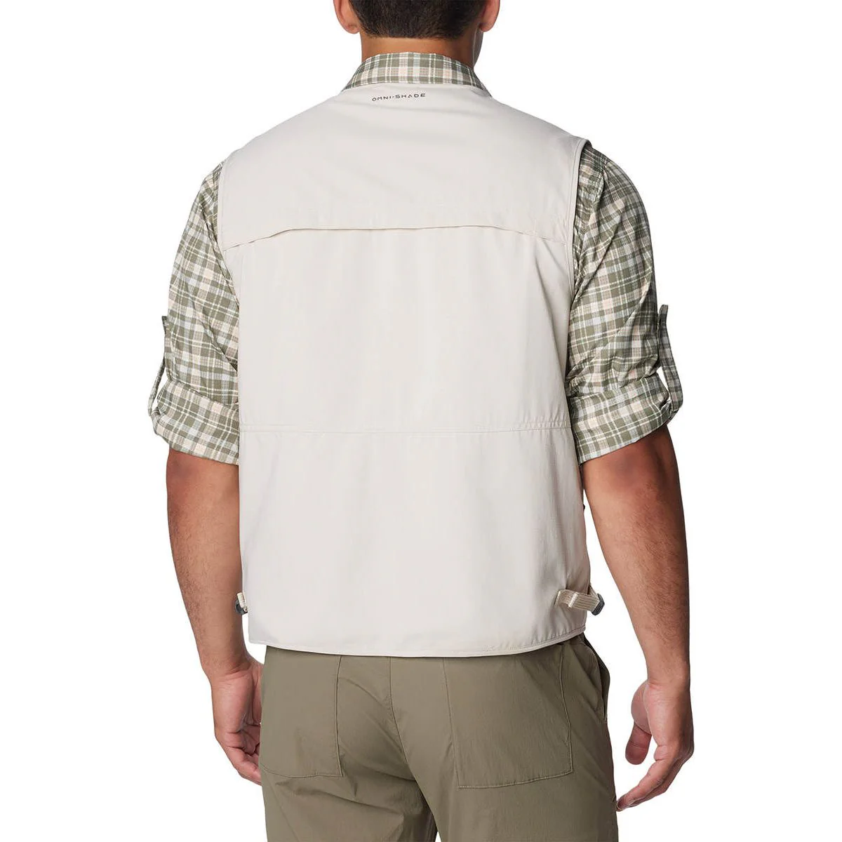 COLUMBIA Silver Ridge™ Utility Lite Novelty Men's Hiking Vest - Beige - 2XL (US SIZE)