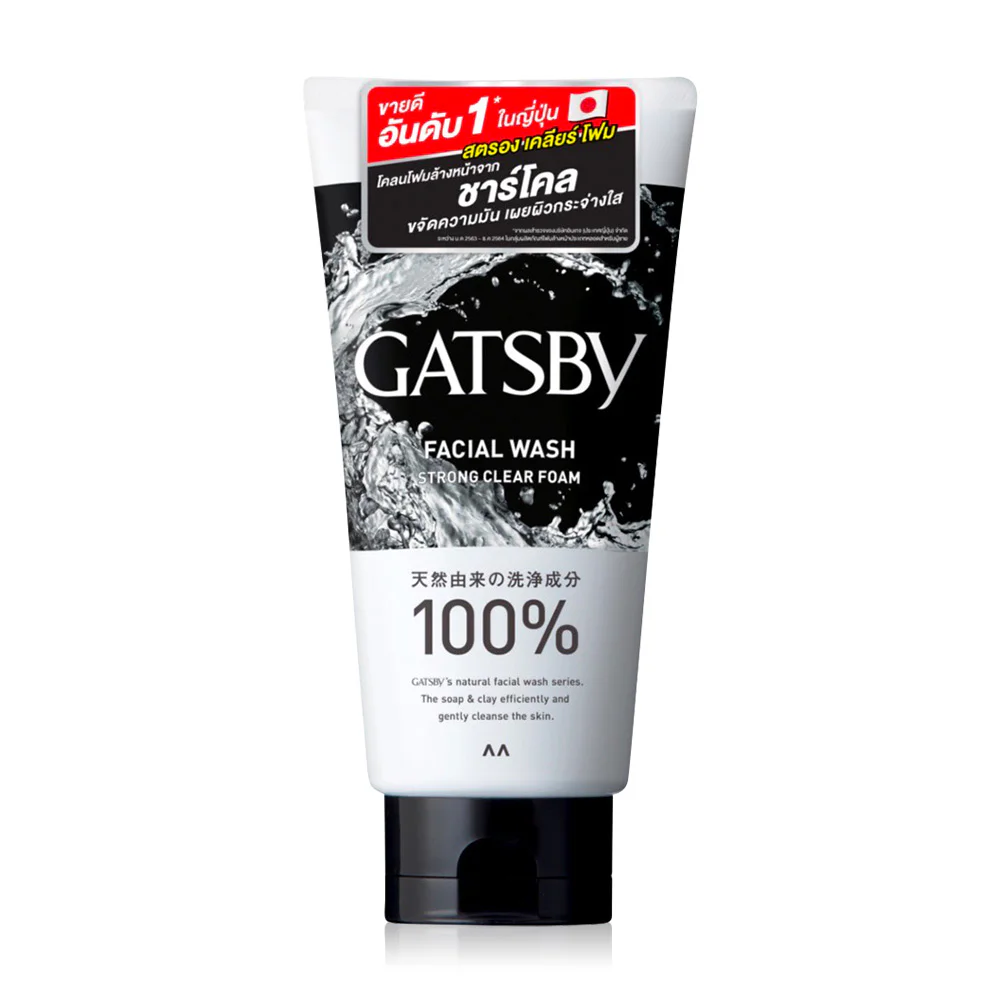 GATSBY Facial Wash Strong Clear 130 г