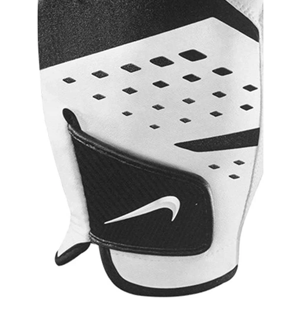 NIKE Tech Extreme VII Reg LH Men's Golf Gloves - White - L
