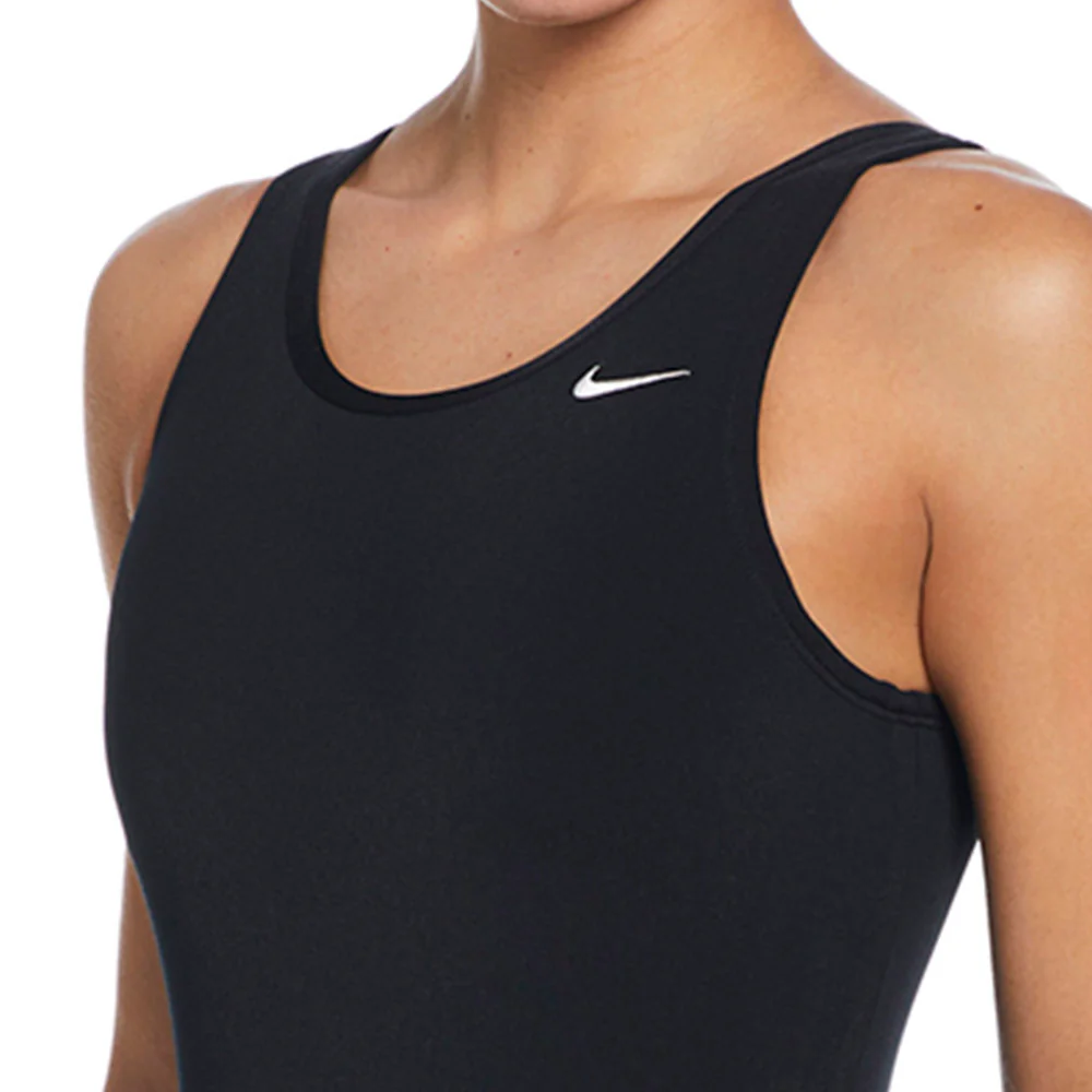 NIKE HydraStrong U-Back Low-Leg Women's Swimsuit - Black - 28 INCHES