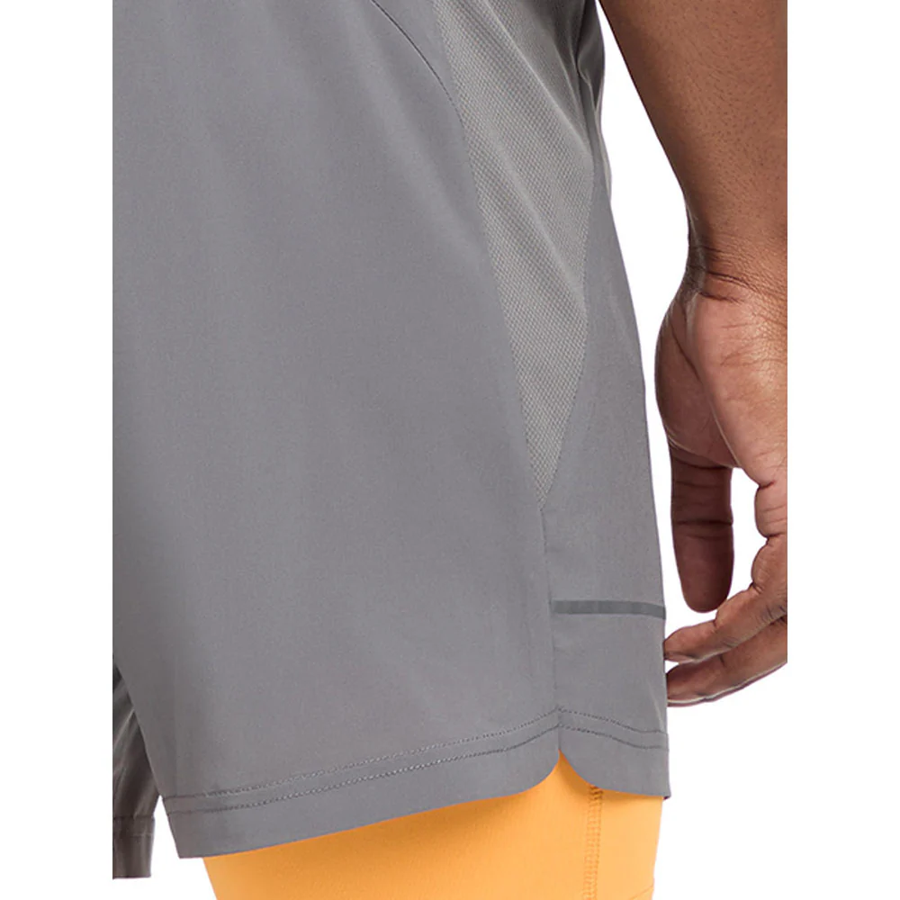 Мужские беговые шорты Energetics Allen V — цвет серый, размер L (EU SIZE)