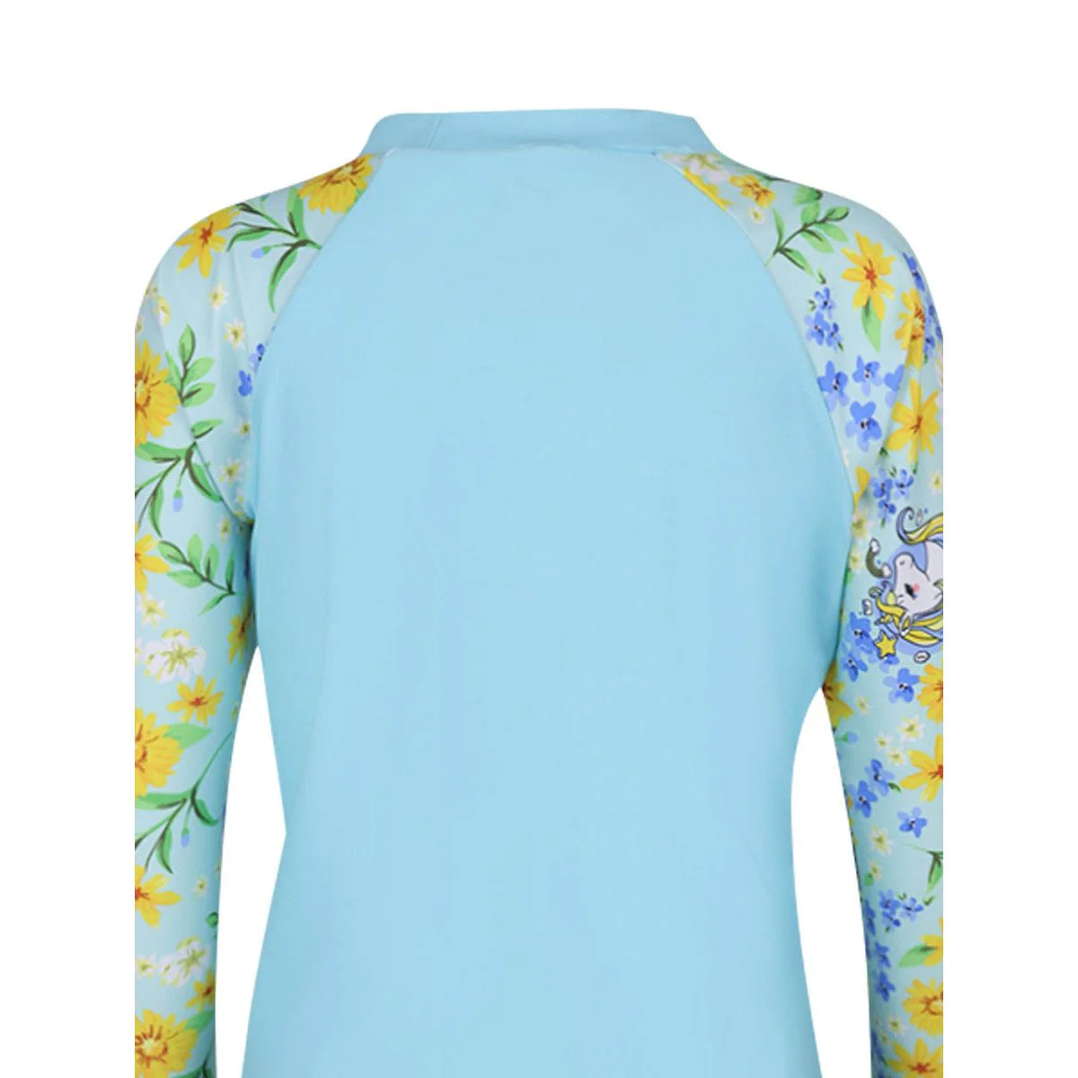 BONA G-413 A Girls Swimsuit - Blue - US 12