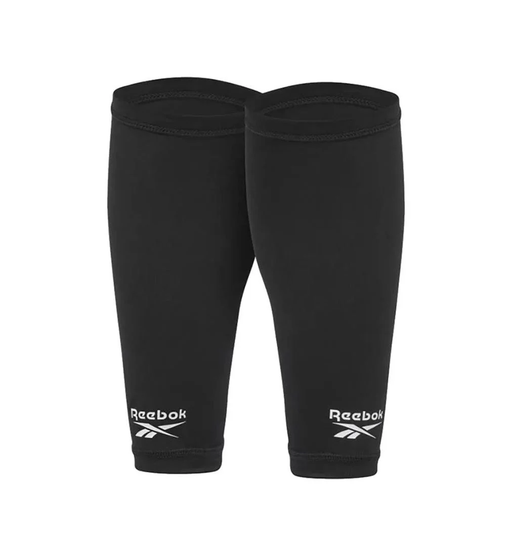 REEBOK RASL-11313BK Unisex Calf Compression Sleeves - Black - L (US SIZE)