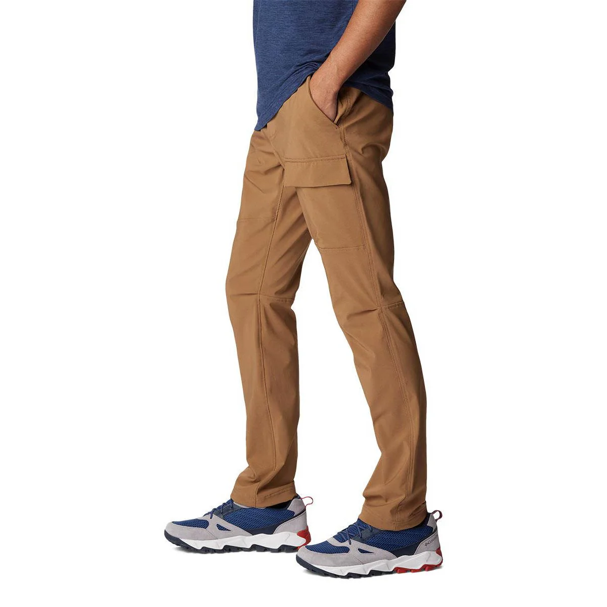 COLUMBIA Maxtrail Midweight Warm Men's Hiking Pants - Brown - 28 (US SIZE)