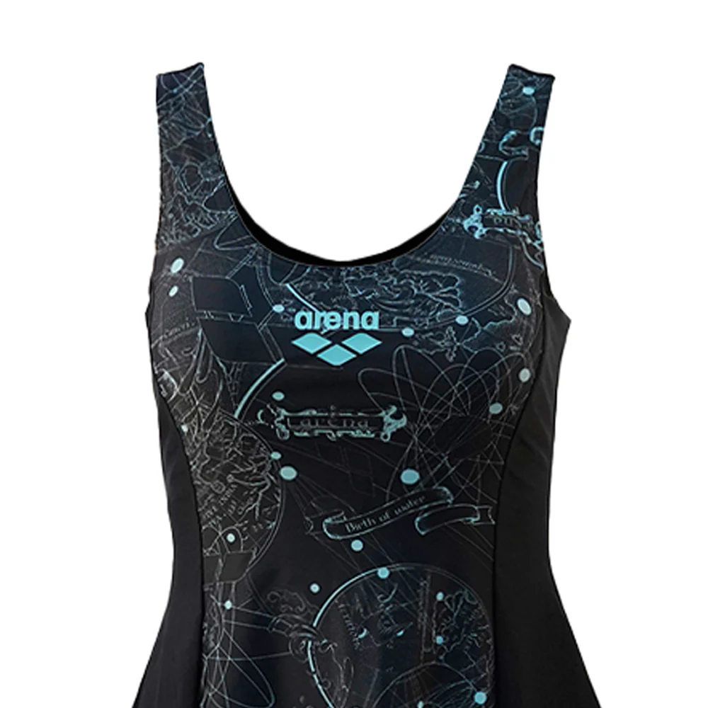 ARENA Black Women's Swimsuit - Black - 2XL