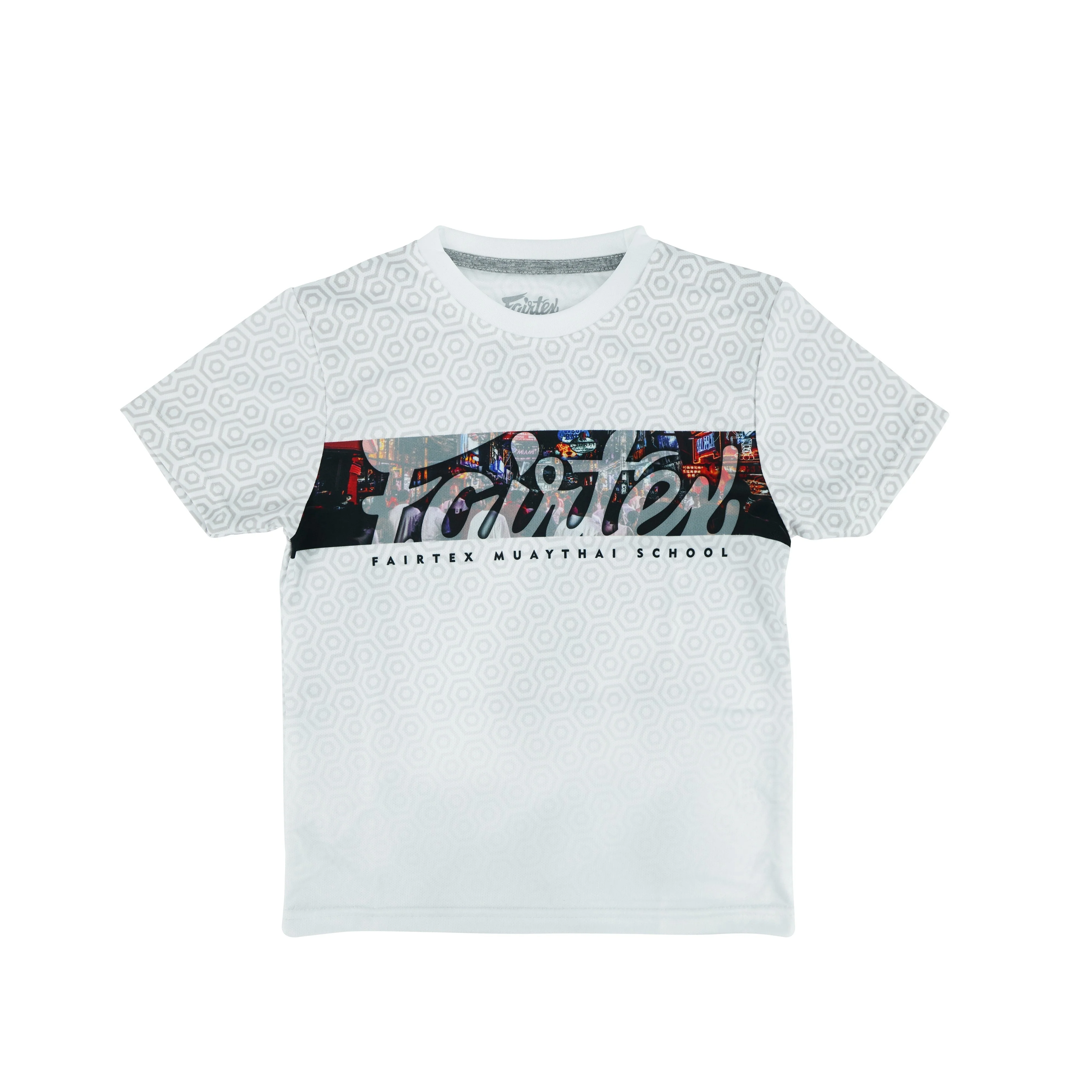 Fairtex Kids T-Shirts - TSTK01 - White - White - 10-12 yrs