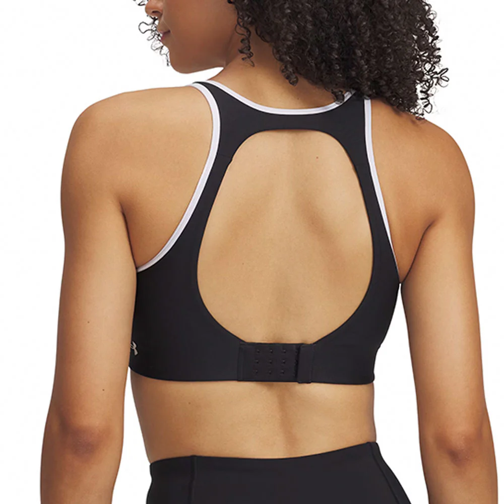 UNDER ARMOUR Infinity Mid Piped Women's Sports Bra - Black - L (US SIZE)