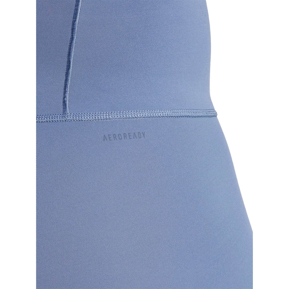 ADIDAS All Me 7/8 Women's Training Pants - Blue - L (ASIAN SIZE)