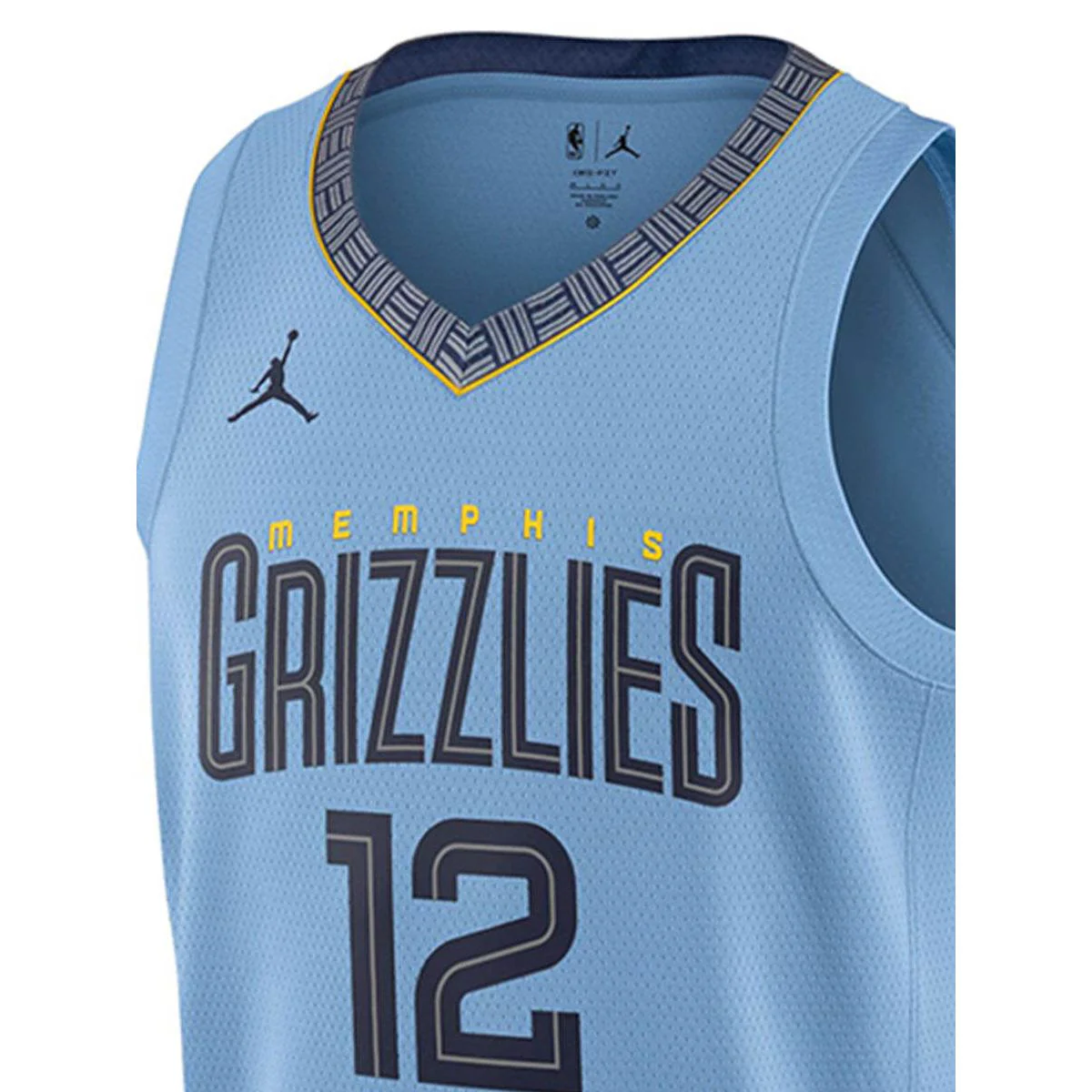 NIKE Memphis Grizzlies Statement Edition Men's Basketball Tank - Blue - 2XL (US SIZE)