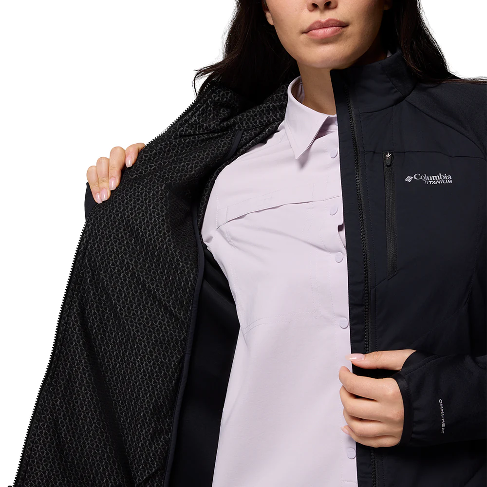 COLUMBIA Arctic Crest™ Hybrid Full Zip Women's Jacket - Black - 2XL (US SIZE)