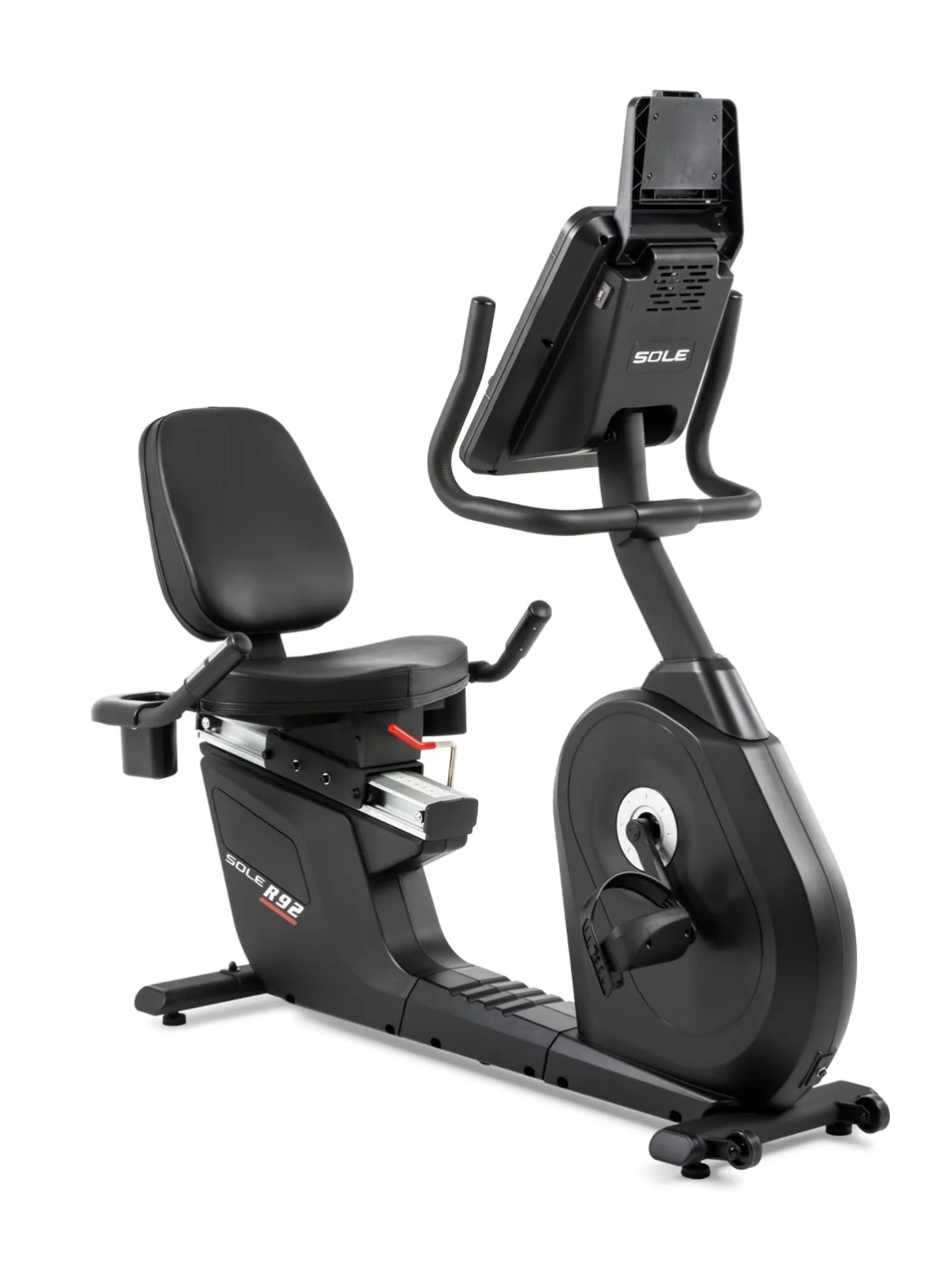 จักรยานออกกำลังกายเอนปั่น รุ่น R92 (2023) SOLE Exercise Bike - Black - One Size