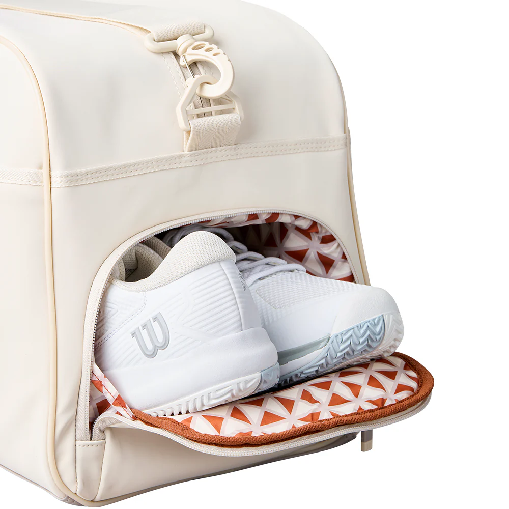 Wilson Roland Garros 2025 Session Soire Unisex Duffle Bag — цвет кремовый, размер единый размер
