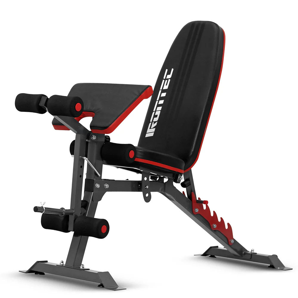 ม้านั่งยกน้ำหนัก RED - Black - ONE SIZE