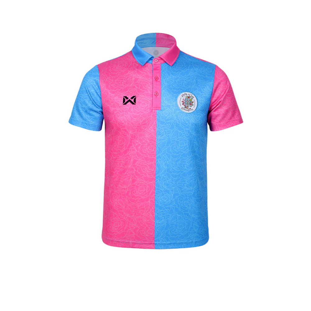 WARRIX Suankularb - Jaturamitr 2025 Unisex Polo Shirt - Blue - 2L (ASIAN SIZE)