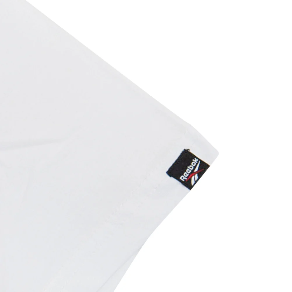 Мужская футболка Reebok Dept Graphic — цвет белый, размер L (американский размер)