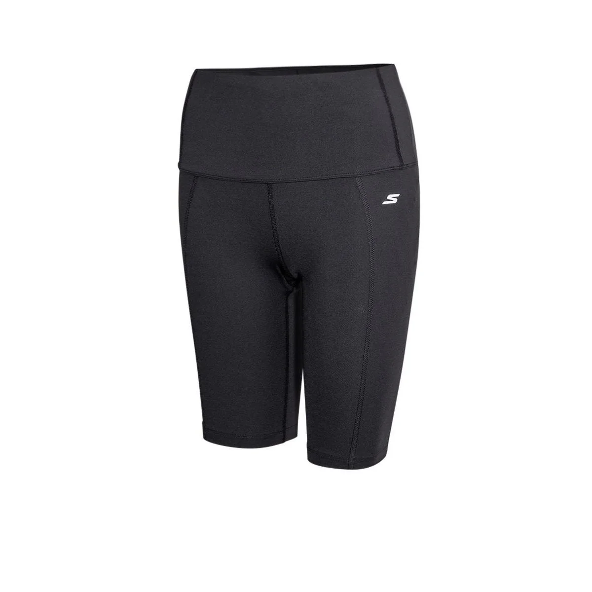 SKECHERS SP124W073 Women's Training Shorts - Black - L (US SIZE)