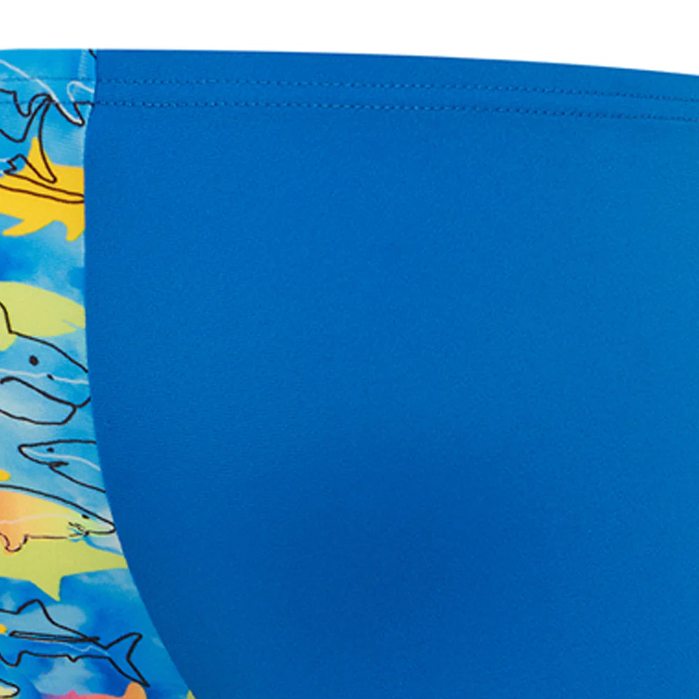 SPEEDO Under The Sea Jammer Boys Swim Shorts - Blue - 2 YEARS