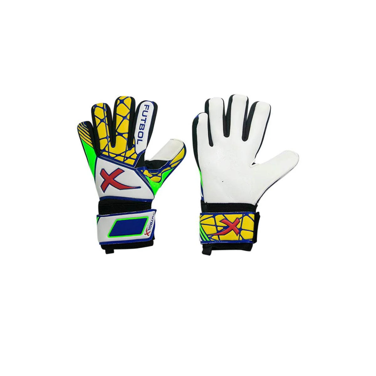 Мужские перчатки Futbolx Sticky Goalkeeper — цвет желтый, Gloves 10