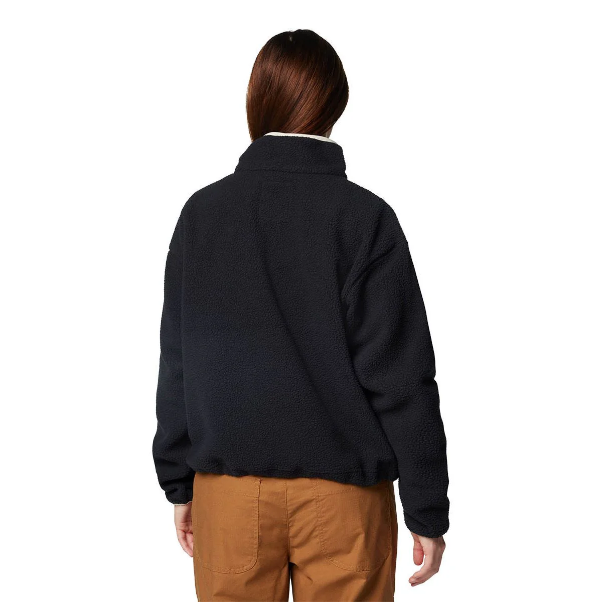 COLUMBIA Helvetia™ II Cropped Half Snap Women's Sweatshirt - Black - L (US SIZE)