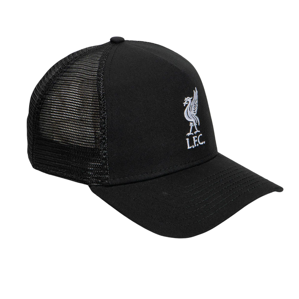 LFC New Era Core Trucker Liverbird Unisex Cap - Black - ONE SIZE