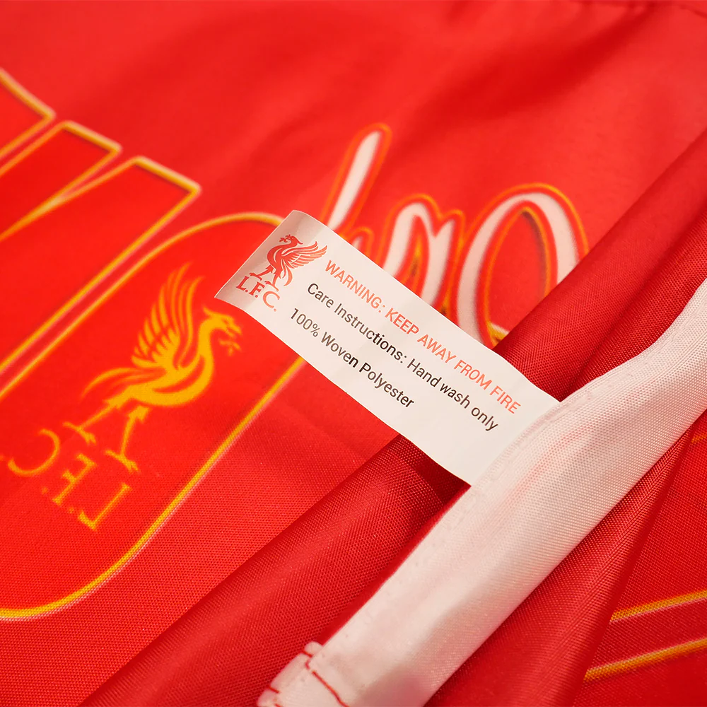 LFC Walk On Car Flag - Red - ONE SIZE