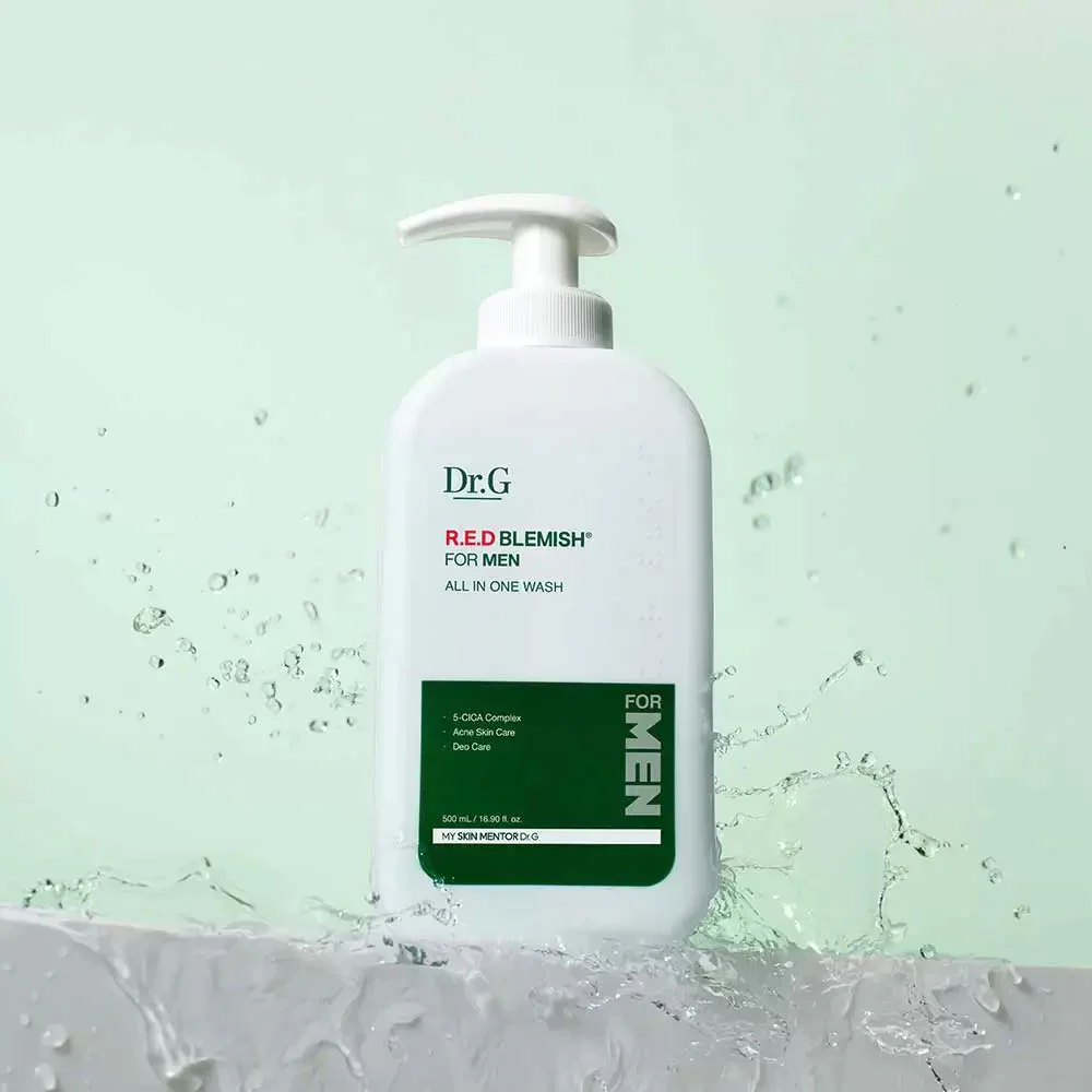 Dr.G R.E.D Blemish для мужчин All In One Wash 500 мл