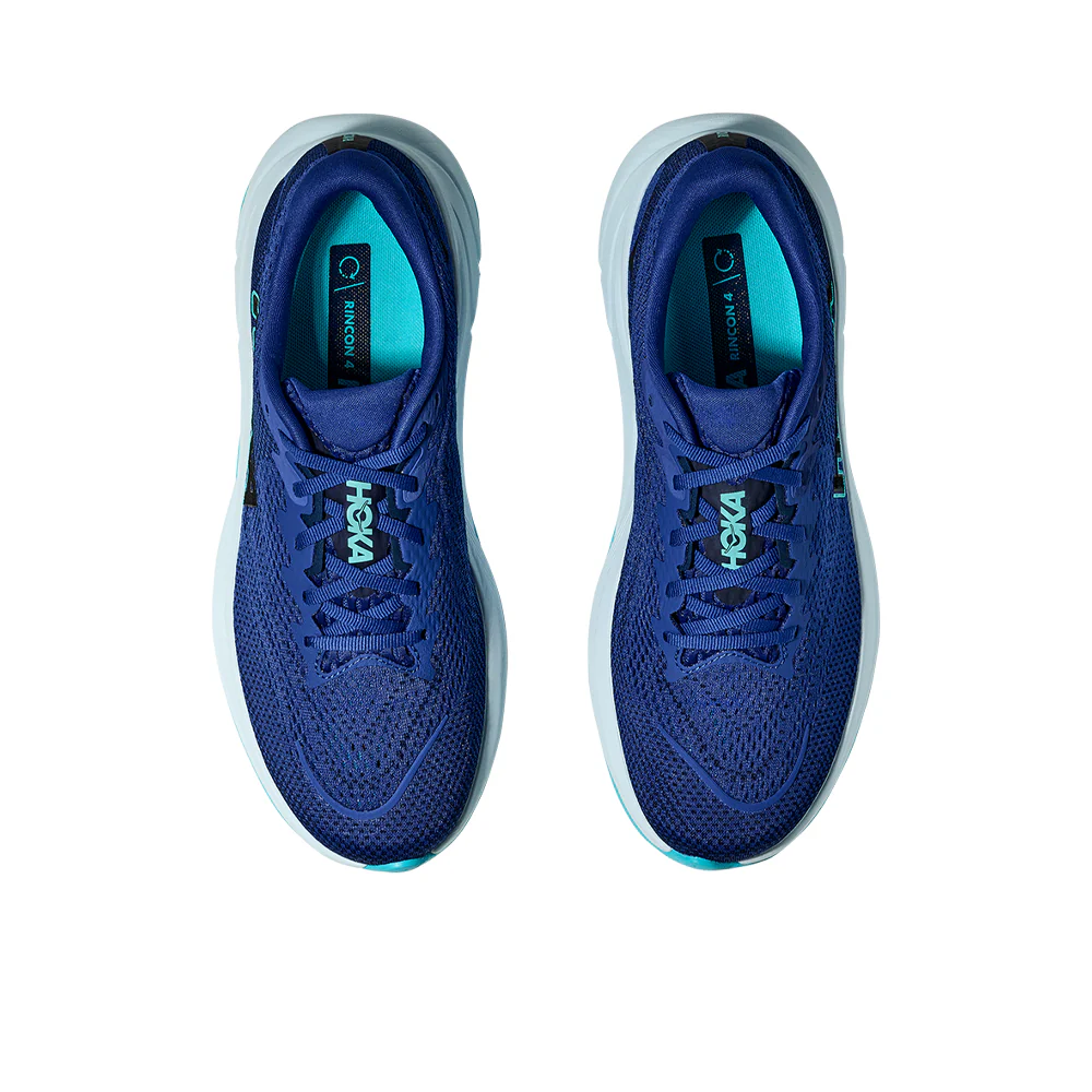 HOKA Rincon 4 Men's Running Shoes - Blue - US 10